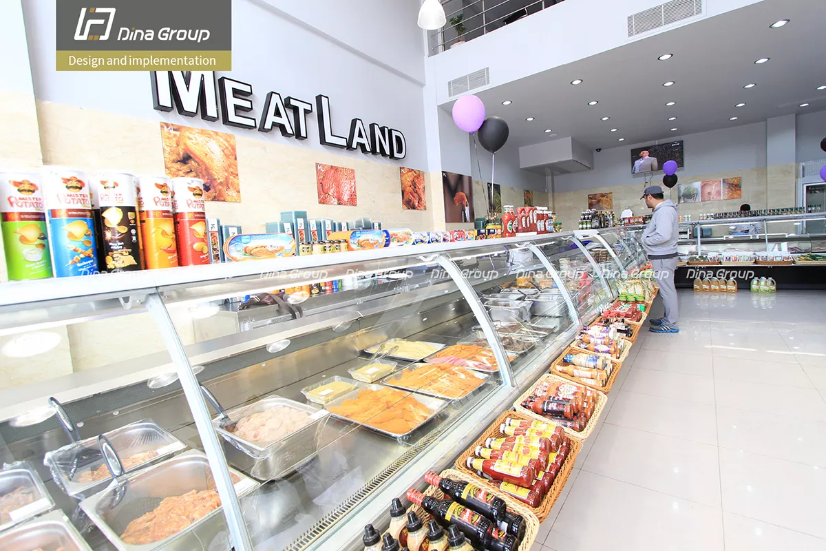 Meat land BUTCHER SHOP design and equipment